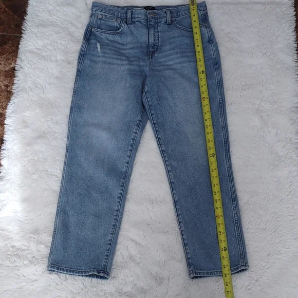 J.CREW HIGH-RISE CLASSIC VINTAGE, Size 29,Women's Light Blue Jeans - Picture 11 of 17